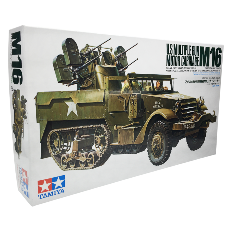 Camion de transport de canons multiples, américain M16 - TAMIYA 35081 - 1/35