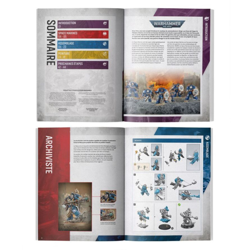 Warhammer 40.000, Commencer avec les Space Marines - WARHAMMER 01170101003 60-52