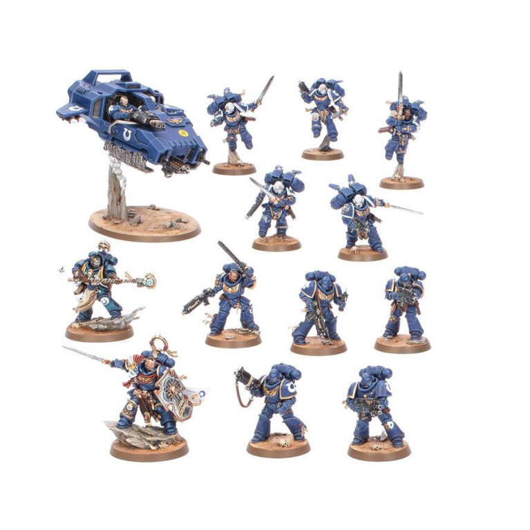 Warhammer 40.000, Commencer avec les Space Marines - WARHAMMER 01170101003 60-52