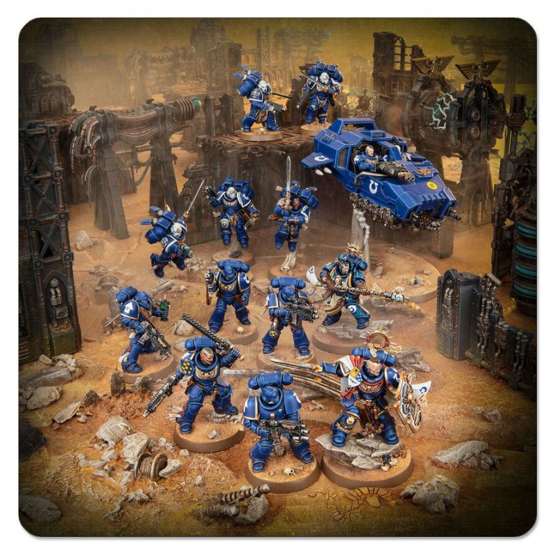 Warhammer 40.000, Commencer avec les Space Marines - WARHAMMER 01170101003 60-52