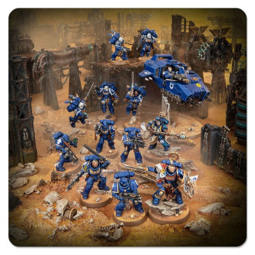 Warhammer 40.000, Commencer avec les Space Marines - WARHAMMER 01170101003 60-52