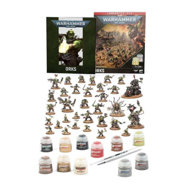 Warhammer 40.000, Commencer avec les Orks - WARHAMMER 01170103002 60-53