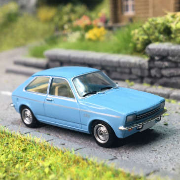 Opel Kadett C City, bleu, 1975 - PCX 870772 - HO 1/87