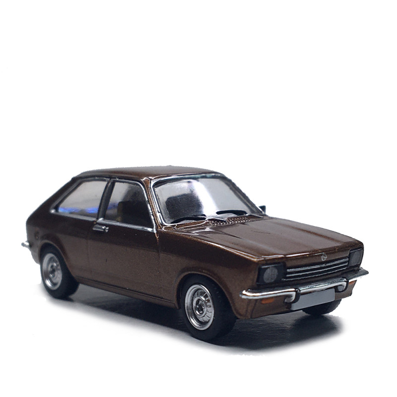 Opel Kadett C City, marron, 1975 - PCX 870773 - HO 1/87
