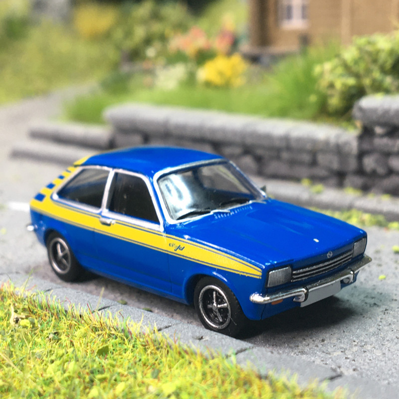 Opel Kadett C City, Cityjet, bleu, 1975 - PCX 870774 - HO 1/87