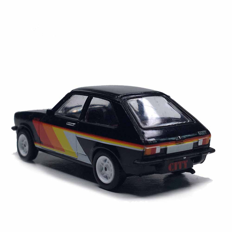 Opel Kadett C City SR, noir, décor, 1975 - PCX 871256 - HO 1/87