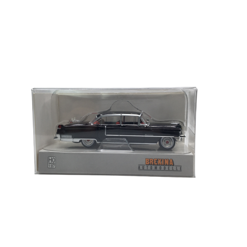 Cadillac Fleetwood, noir, 1955 - BREKINA 18352 - HO 1/87