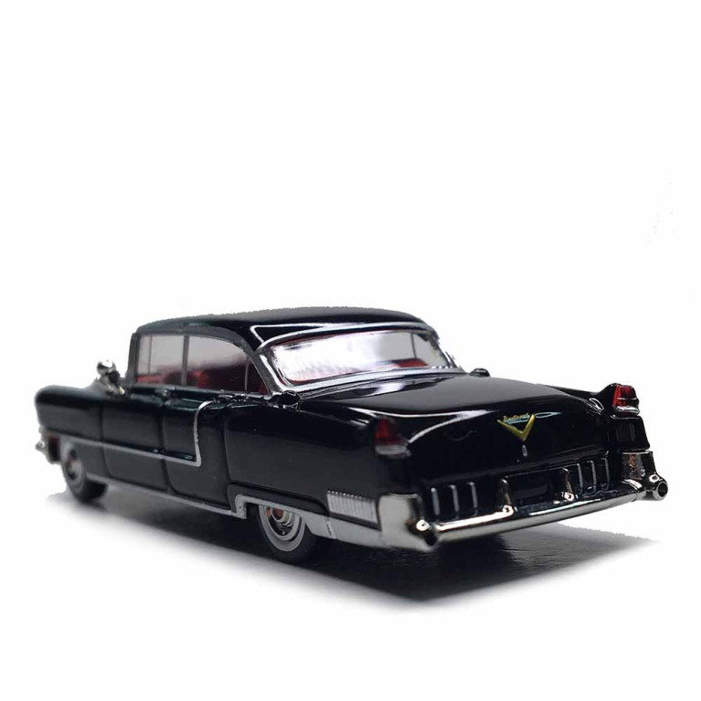 Cadillac Fleetwood, bleu, noir, 1955 - BREKINA 18351 - HO 1/87