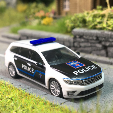 Volkswagen Passat Variant GTE, Police de Paris - HERPA 099097 - HO 1/87