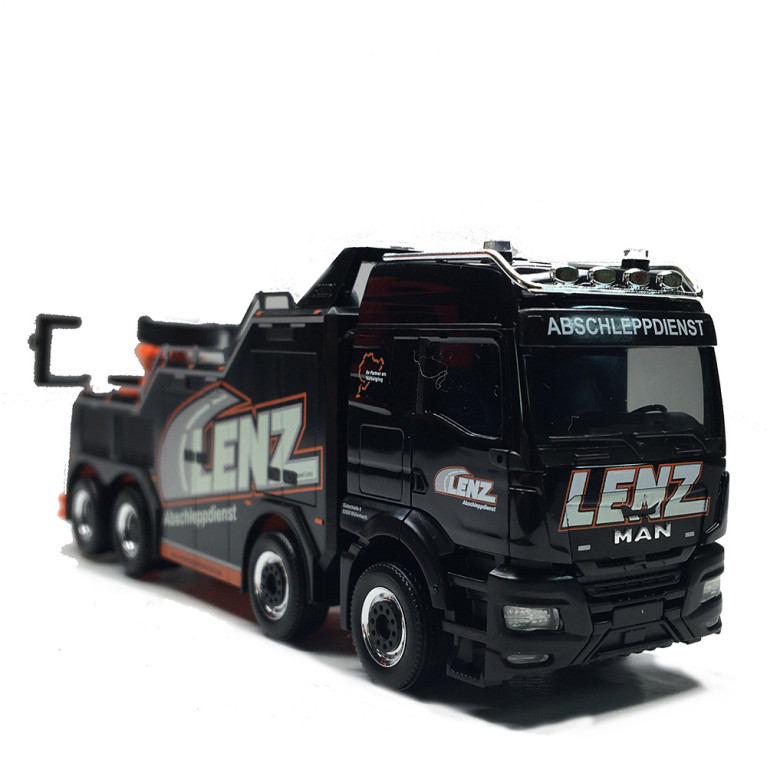 MAN TGS TM, véhicule de secours, Lenz - HERPA 320634 - HO 1/87