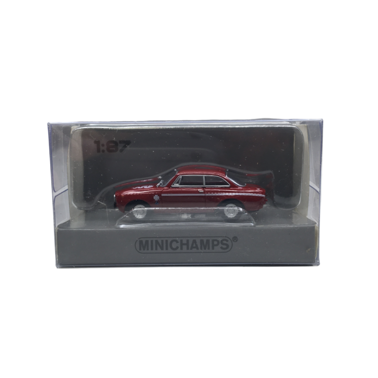 Alfa Romeo Giulia, Gta 1300 Junior, rouge, 1972 - Minichamps 870124020 - 1/87
