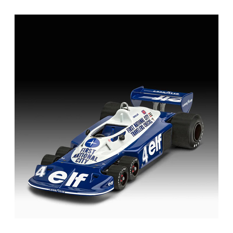 Coffret starter kit avec peinture, Tyrrell P34/2, 6 roues - REVELL 77741 - 1/32