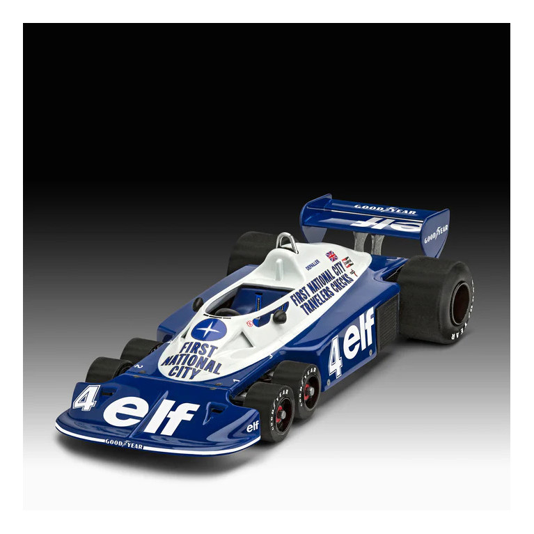 Coffret starter kit avec peinture, Tyrrell P34/2, 6 roues - REVELL 77741 - 1/32