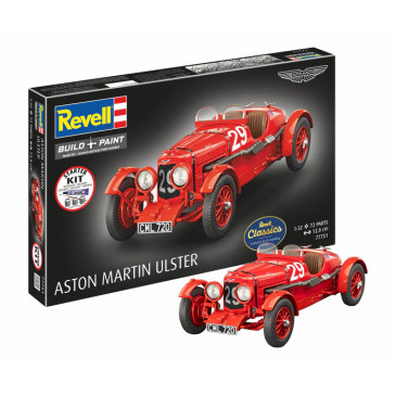 Coffret starter kit avec peinture, Aston Martin Ulster - REVELL 77751 - 1/32