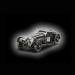 Coffret starter kit avec peinture, Jaguar SS 100 - REVELL 77752 - 1/32