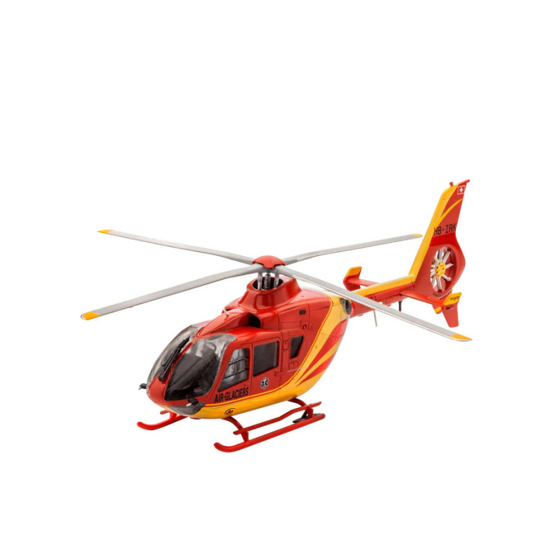 Coffret starter kit avec peinture, Airbus Helicopters EC135, Air Glaciers - REVELL 74986 - 1/72