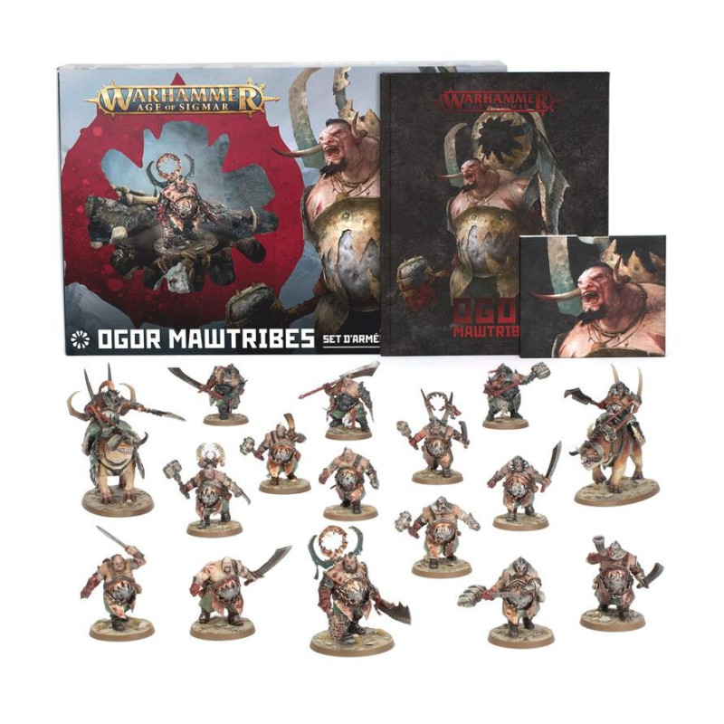 Warhammer Age of Sigmar, Set d'armée, Hordegueules Ogors - WARHAMMER 01010213001 95-22
