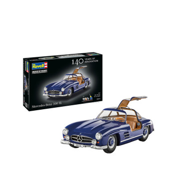 Mercedes Benz 300 SL, 100 ans de Mercedes Benz - REVELL 05614 - 1/24