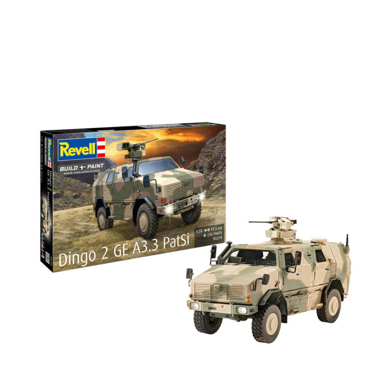 Dingo 2 GE A3.3 PatSi - REVELL 03370 - 1/35