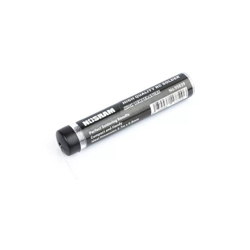 Étain Ø0.8mm haute température - 2.7m - NOSRAM 95839