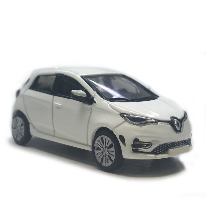 Renault Zoé, phase 2, blanc, 2019 - SAI 7600 - HO 1/87
