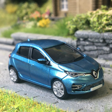 Renault Zoé, phase 2, bleu, 2019 - SAI 7601 - HO 1/87