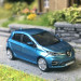 Renault Zoé, phase 2, bleu, 2019 - SAI 7601 - HO 1/87
