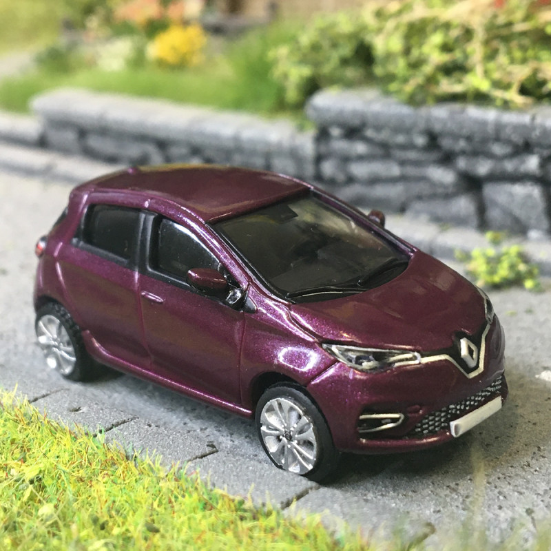 Renault Zoé, phase 2, violet, 2019 - SAI 7602 - HO 1/87