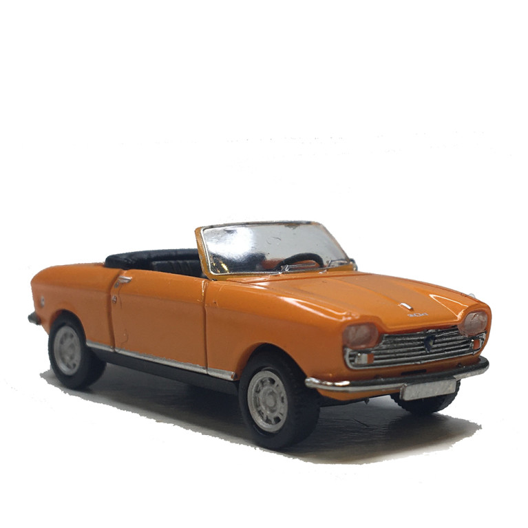 Peugeot 204, cabriolet, orange, 1966 - SAI 6659.1 - HO 1/87