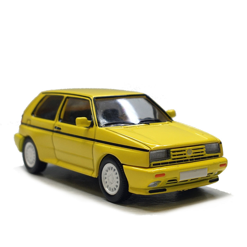 Volkswagen Golf II, rallye, jaune, 1989 - PCX 871599 - HO 1/87