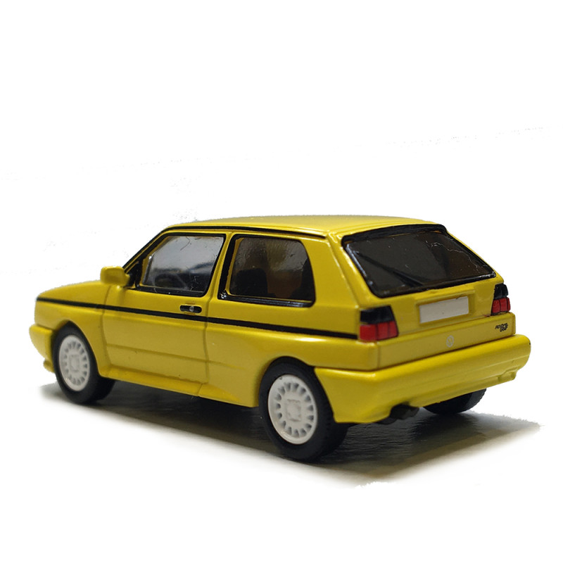 Volkswagen Golf II, rallye, jaune, 1989 - PCX 871599 - HO 1/87