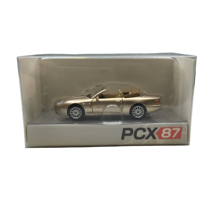 Aston Martin DB7, volante, beige métallisé, 1994 - PCX 871600 - HO 1/87