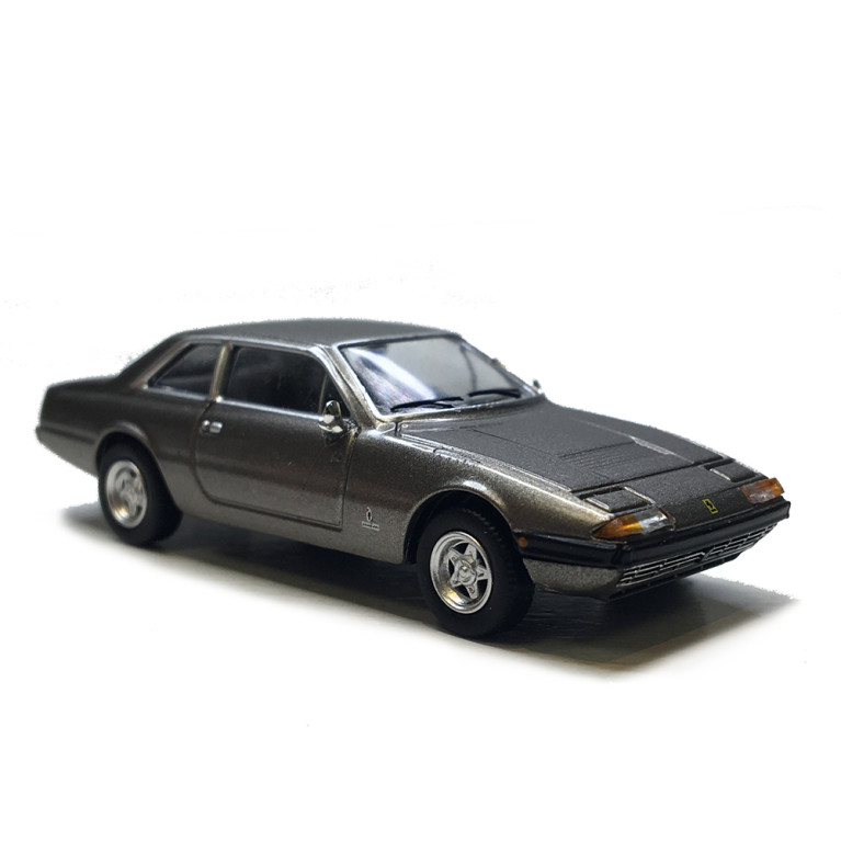 Ferrari 365 GT4 2+2, gris métallisé, 1972 - PCX 871603 - HO 1/87