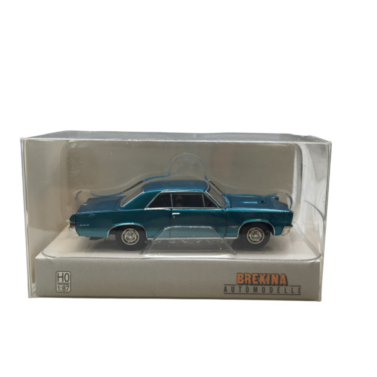 Pontiac GTO, coupé, vert métallisé, 1965 - BREKINA 18103 - HO 1/87