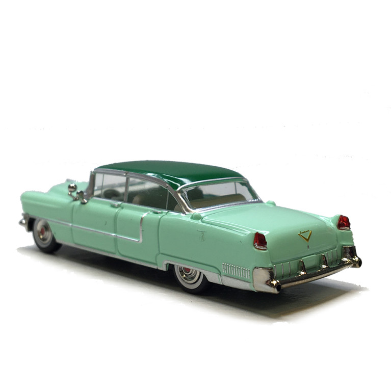 Cadillac Fleetwood, vert, 1955 - BREKINA 18353 - HO 1/87