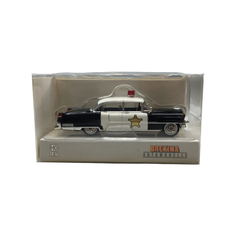 Cadillac Fleetwood, Sheriff, 1955 - BREKINA 18356 - HO 1/87