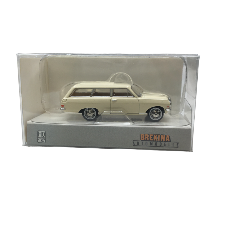 Opel Rekord, A Caravan, blanc, 1963 - BREKINA 20470 - HO 1/87