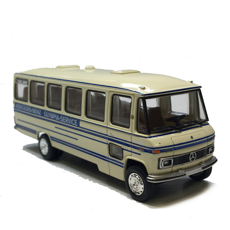Mercedes Benz O 309, autocar, MB Olympia Service, 1968 - BREKINA 36752 - HO 1/87