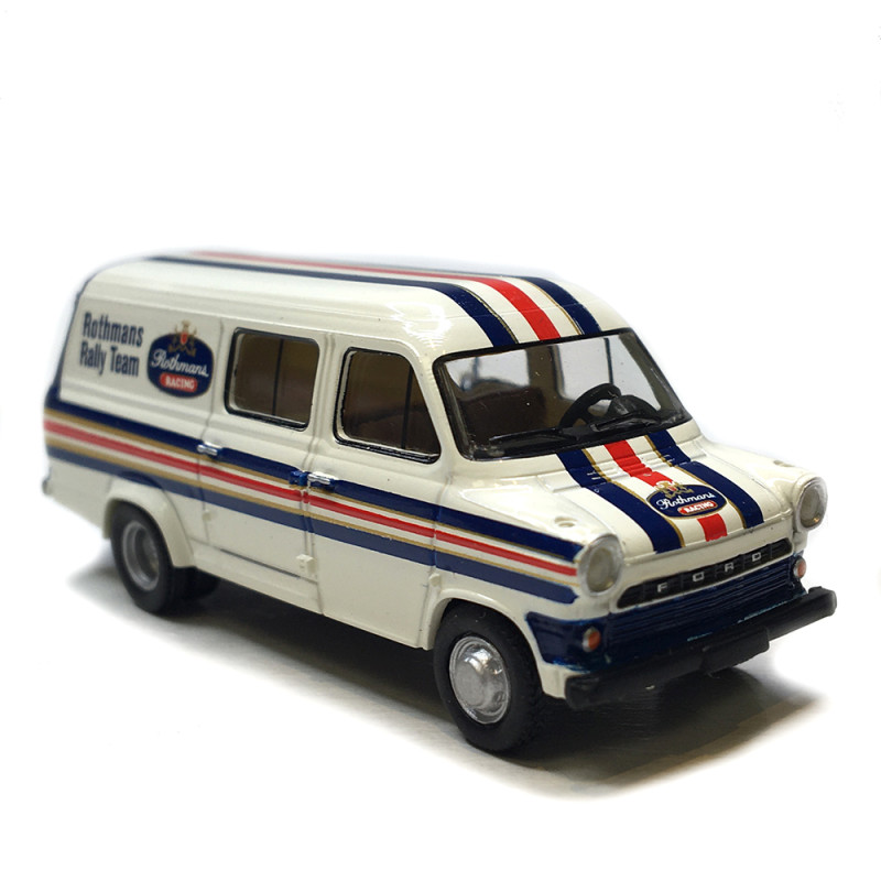 Ford transit Mk1, Rothmans rally team, 1970 - BREKINA 34176 - HO 1/87
