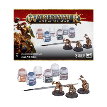 Warhammer Age of Sigmar, Set peinture - WARHAMMER 54170218004 60-10