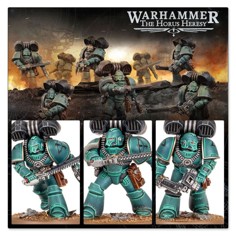 Warhammer the Horus Heresy, Legiones Astartes, Escouade d'Assaut MkIV - WARHAMMER 99123001086 31-174