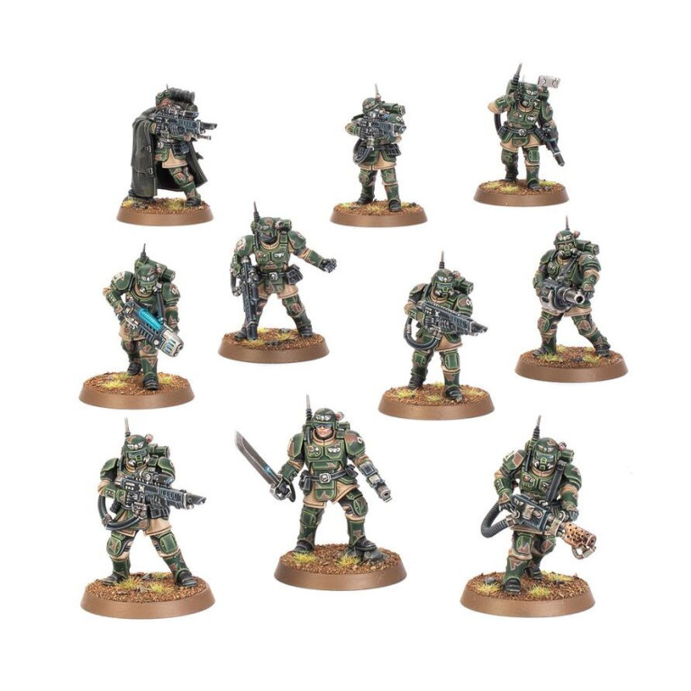 Warhammer 40.000, Astra Militarum, Kasrkins - WARHAMMER 99120105155 47-04