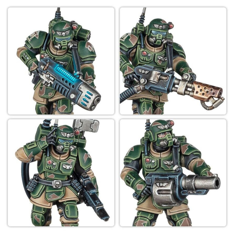 Warhammer 40.000, Astra Militarum, Kasrkins - WARHAMMER 99120105155 47-04
