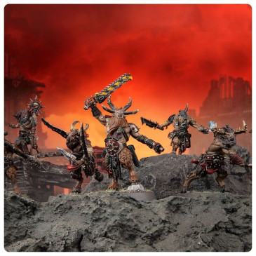 Warhammer 40.000, Chaos Space Marines, Homme-bêtes Affregors - WARHAMMER 99120102258 43-67