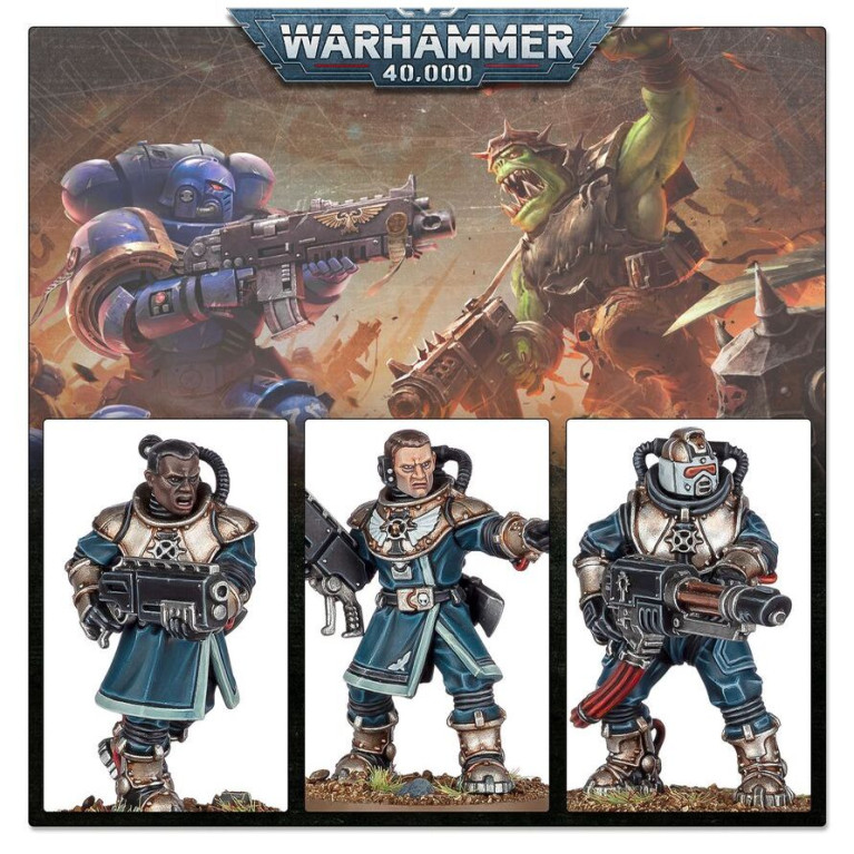 Warhammer 40.000, Imperial Agents, Sapeurs de la Marine Impériale - WARHAMMER 99120108152 68-30