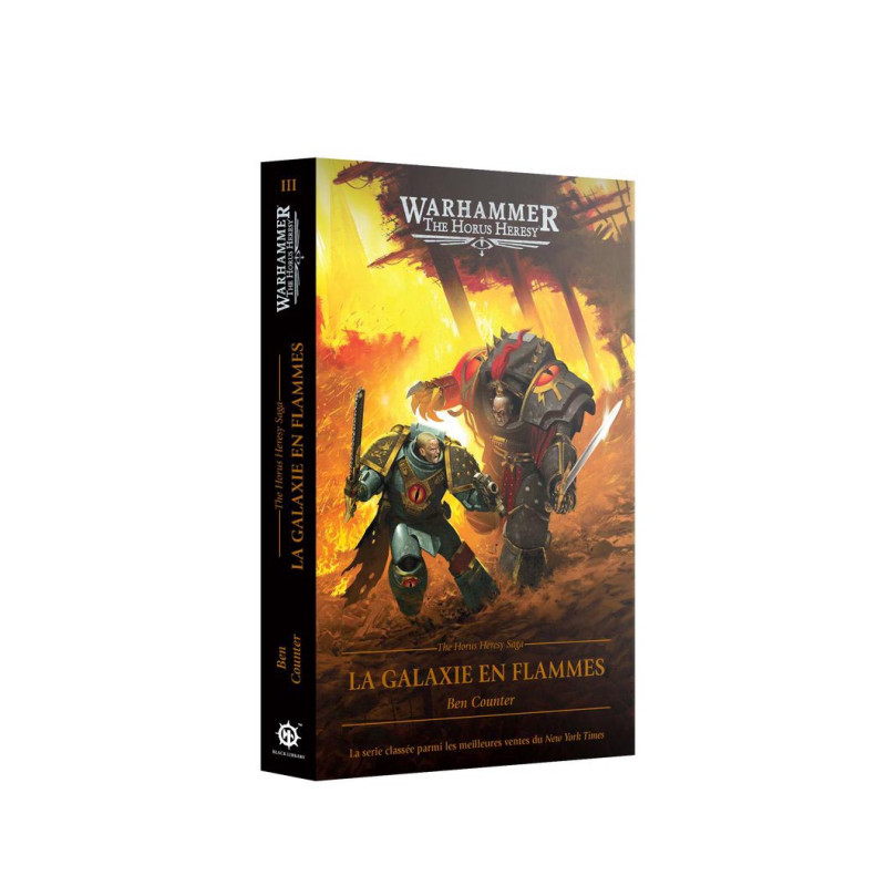 Warhammer The Horus Heresy, La Galaxie en flammes, broché - WARHAMMER 01100181116