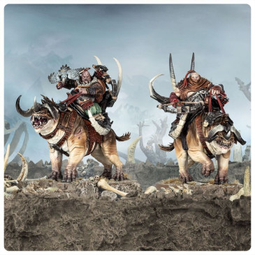 Warhammer Age of Sigmar, Ogor Mawtribes, Pillards/Cavalerie sur Mutilantes - WARHAMMER 99120213042 95-16