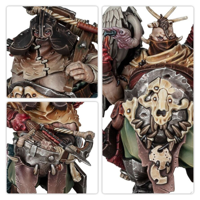 Warhammer Age of Sigmar, Ogor Mawtribes, Chasseurs avec dents de sabre - WARHAMMER 99120213045 95-23