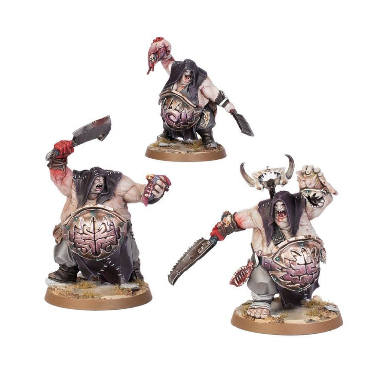 Warhammer Age of Sigmar, Ogor Mawtribes, Hacheurs, Prophétripes - WARHAMMER 99120213044 95-24
