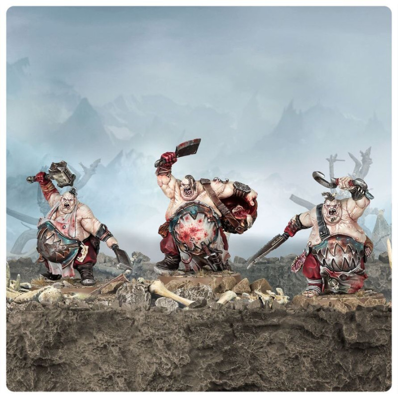 Warhammer Age of Sigmar, Ogor Mawtribes, Hacheurs, Prophétripes - WARHAMMER 99120213044 95-24
